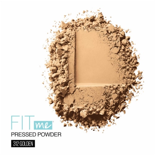 Maybelline Fit Me Matte + Poreless Pressed Face Powder 312 Golden Perspective: left