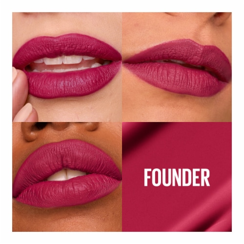 Maybelline Super Stay Matte Ink Liquid Lipstick 115 Founder Perspective: left