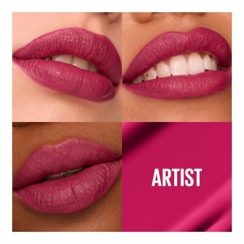 Maybelline Super Stay Matte Ink Liquid Lipstick 120 Artist Perspective: left