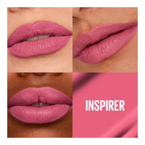 Maybelline Super Stay Matte Ink Liquid Lipstick 125 Inspirer Perspective: left