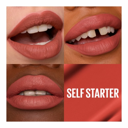 Maybelline Super Stay Matte Ink Liquid Lipstick 130 Self-Starter Perspective: left