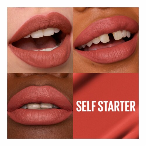 Maybelline Super Stay Matte Ink Liquid Lipstick 130 Self-Starter Perspective: left