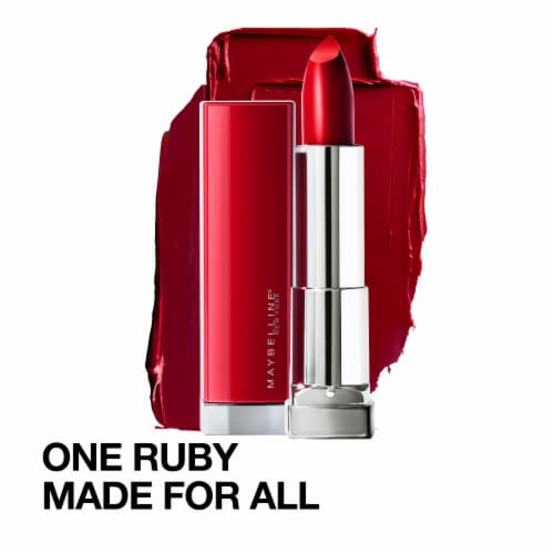 Maybelline Color Sensational Lipstick Made For All 385 Ruby For Me Perspective: left