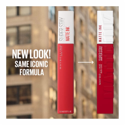 Maybelline Super Stay Matte Ink Liquid Lipstick 175 Ringleader Perspective: left
