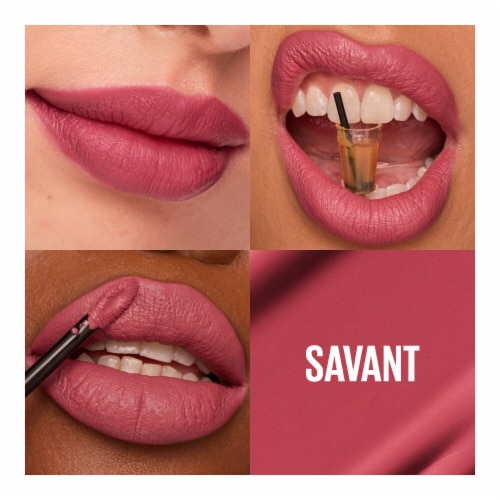 Maybelline Super Stay Matte Ink Liquid Lipstick 155 Savant Perspective: left