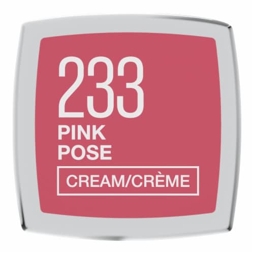 Maybelline Color Sensational Lipstick The Creams 233 Pink Pose Perspective: left