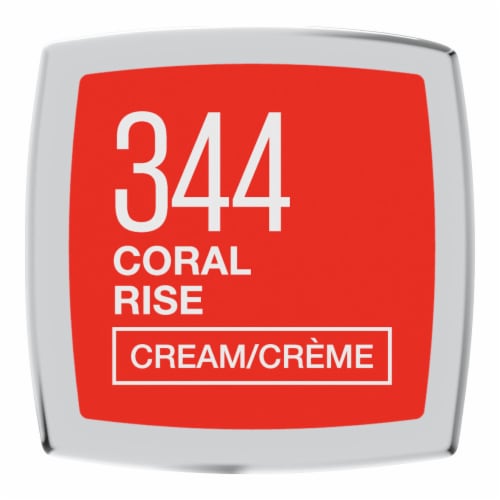 Maybelline Color Sensational Lipstick The Creams 344 Coral Rise Perspective: left