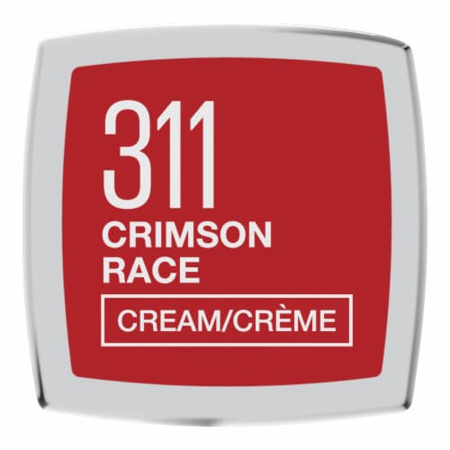 Maybelline Color Sensational Lipstick The Creams 311 Crimson Race Perspective: left