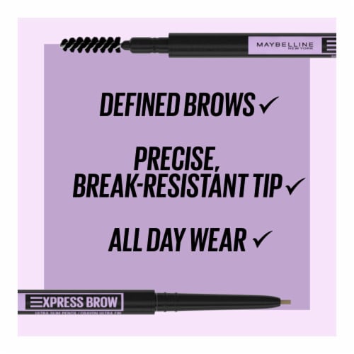 Maybelline Express Brow Ultra Slim Eyebrow Pencil 264 Black Perspective: left