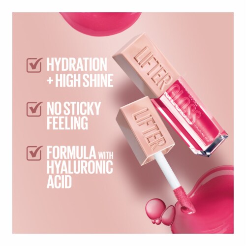 Maybelline Lifter Gloss With Hyaluronic Acid 4 Silk Perspective: left