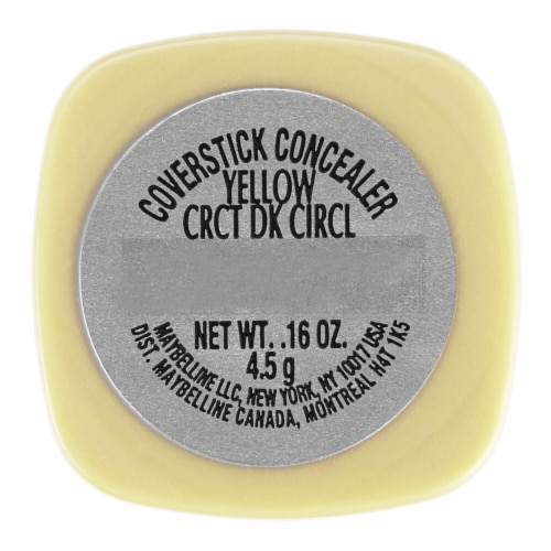Maybelline Cover Stick Corrector Concealer 190 Yellow Corrects Dark Circles Perspective: left