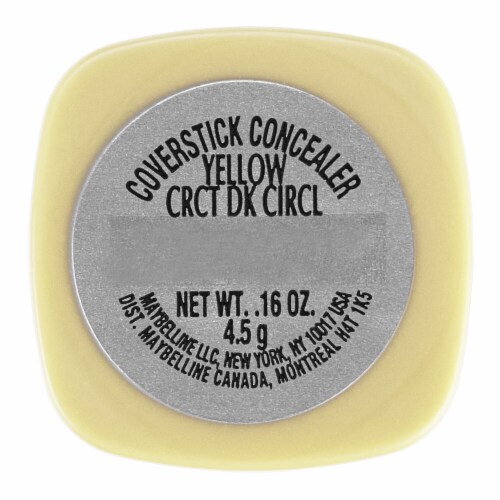 Maybelline Cover Stick Corrector Concealer 190 Yellow Corrects Dark Circles Perspective: left