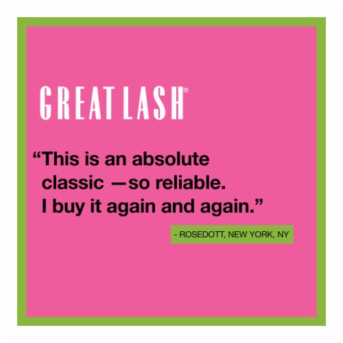 Maybelline Great Lash Mascara Waterproof 112 Brownish Black Perspective: left