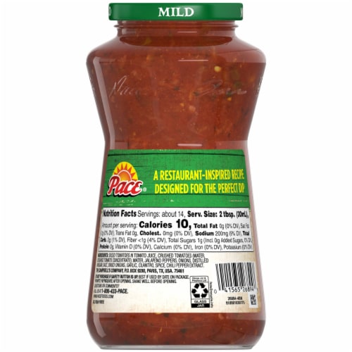 Pace® Restaurant Style Mild Salsa Perspective: left