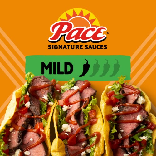 Pace® Signature Sauces Classic Mild Taco Sauce Perspective: left