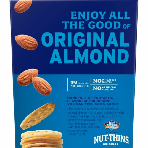 Blue Diamond® Nut-Thins® Original Almond Rice Crackers Perspective: left