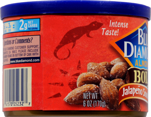 Blue Diamond Bold Almonds Perspective: left