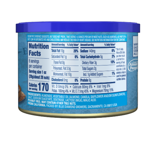 Blue Diamond® Bold Salt 'n Vinegar Almonds Perspective: left