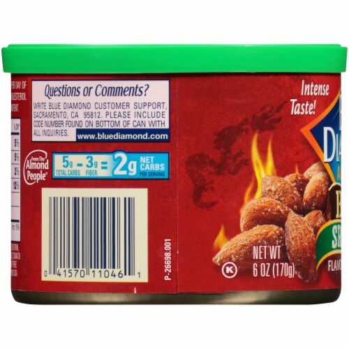 Blue Diamond® Bold Sriracha Almonds Perspective: left