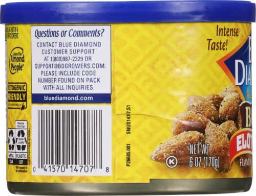 Blue Diamond Almonds BOLD Elote Mexican-Style Street Corn Flavored Snack Nuts Perspective: left
