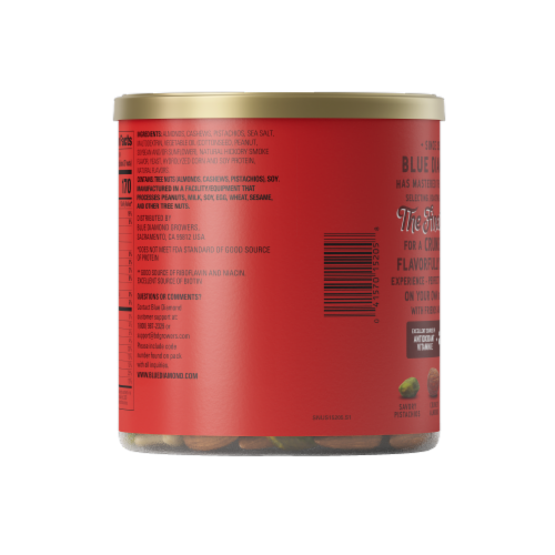Blue Diamond® Smokehouse Almonds And More Mixed Nuts Perspective: left