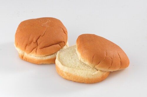 Bakery Fresh Hamburger Buns Perspective: left