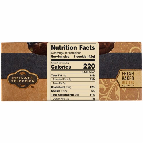 Private Selection® Turtle Brownie Cookies Perspective: left