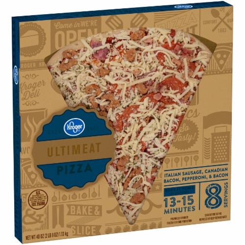 Kroger® Ultimeat Pizza Perspective: left