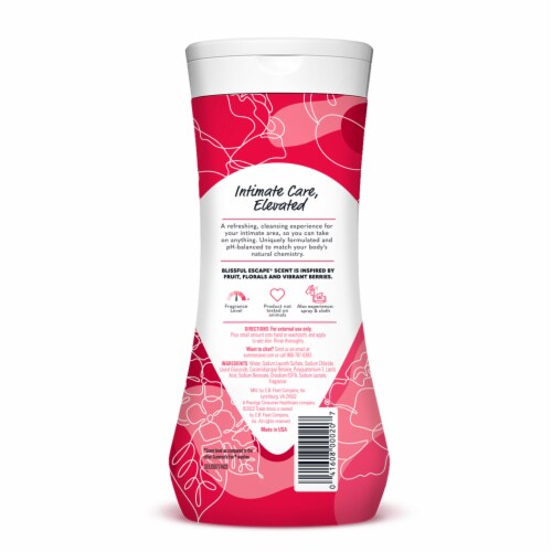 Summer's Eve Blissful Escape Cleansing Intimate Wash Perspective: left