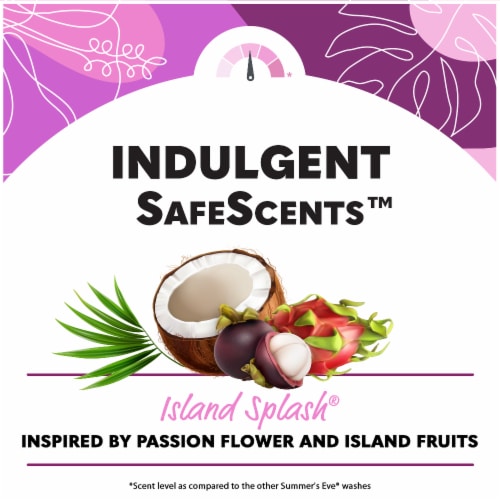 Summer's Eve Island Splash Freshening Feminine Spray Perspective: left