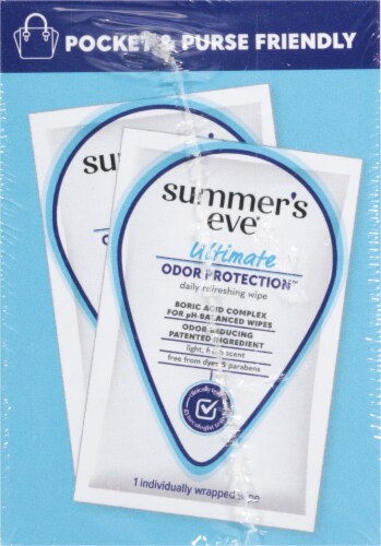 Summer's Eve® Ultimate Odor Protection Cleansing Cloths Perspective: left