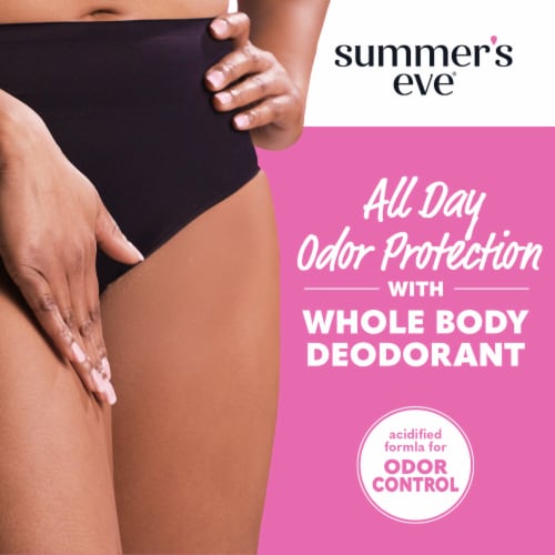 Summer's Eve Whole Body Ultimate Odor Protection Simply Sensitive Deodorant 3 fl oz Perspective: left