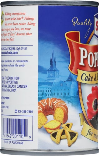 Poppy Cake & Pastry Filling Perspective: left