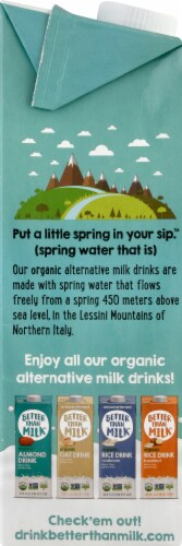 Better Than Milk® Organic Unsweetened Almond Drink Perspective: left