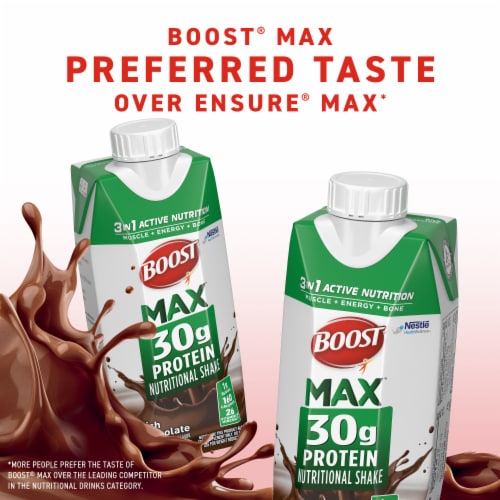 BOOST Max Ready to Drink Chocolate Protein Shake Multipack BOOST Max Ready to Drink Chocolate Protein Shake Multipack