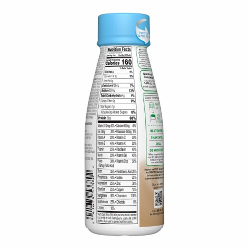 Nestle Boost Glucose Control Max Oral Supplement Vanilla 11 oz. Bottle 12 Ct Perspective: left