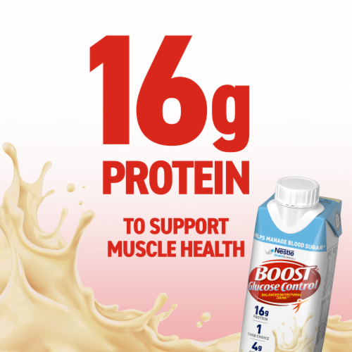 Boost® Glucose Control Very Vanilla Nutritional Drink Perspective: left