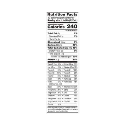 Boost® High Protein Ready to Drink Creamy Strawberry Nutritional Drink Perspective: left