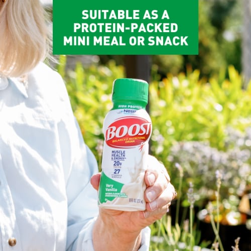 Boost High Protein Very Vanilla Balanced Nutritional Drink Perspective: left