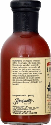 Braswell's Vidalia Onion BBQ Sauce Perspective: left