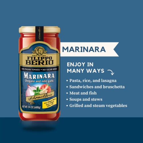 Filippo Berio Marinara Pasta Sauce Perspective: left