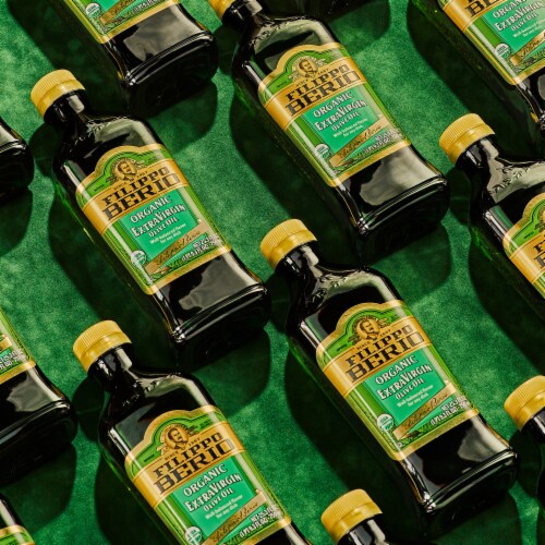 Filippo Berio Organic Extra Virgin Olive Oil Perspective: left