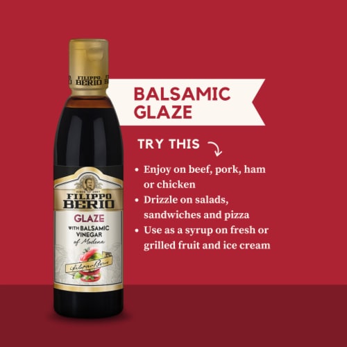 Filippo Berio® Glaze with Balsamic Vinegar Perspective: left