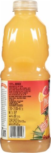 Langers Pineapple Orange Guava Juice Perspective: left