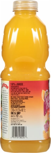Langers Mango Orange Passion Fruit Juice Perspective: left