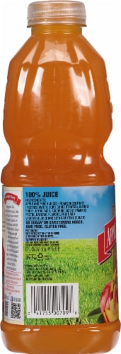 Langers® 100% Apple Peach Mango Juice Perspective: left