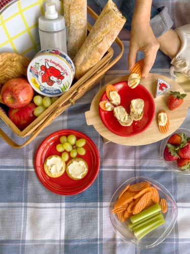 The Laughing Cow® Creamy Original Spreadable Cheese Wedges Perspective: left
