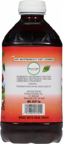 Indian Summer® Montmorency Tart Cherry Juice Perspective: left