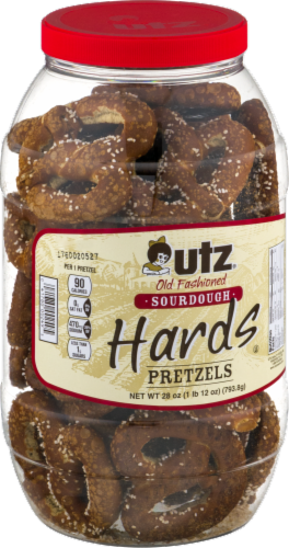 Utz Sourdough Hard Pretzels Perspective: left