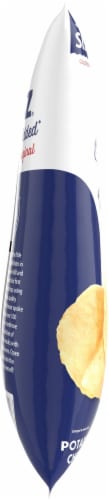 Utz® No Salt Added Potato Chips Family Size Perspective: left